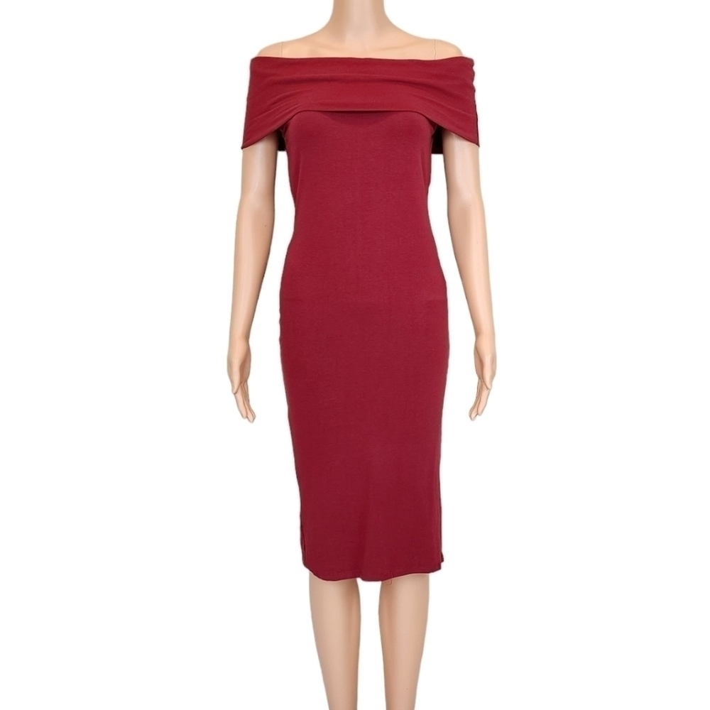 Fashion Nova Off Shoulder bodycon dress
